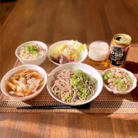 豚バラと舞茸のつけ蕎麦|Ruotoさん