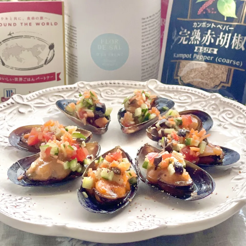 ムール貝のエスカベッシュ|sucreroomさん