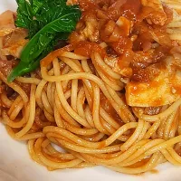 チキンのトマトソースパスタ|osanpowankoさん