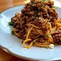 ミートソーススパゲティ|おさかなさん