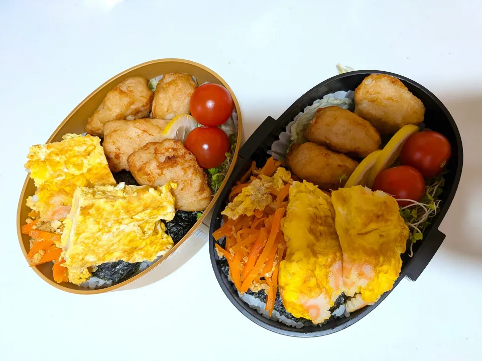 1/12　夫婦揃って休日出勤のお弁当🍱|卯月さん