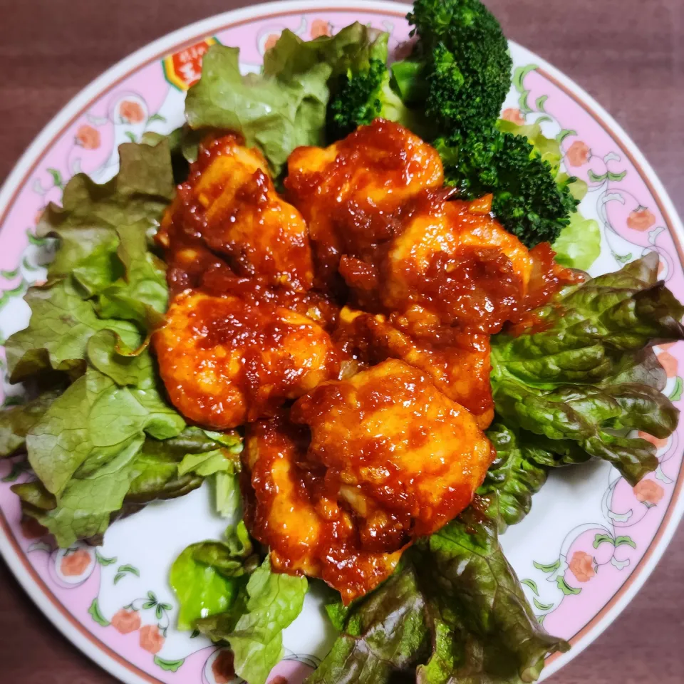 ヤンニョムチキン|ひろにぃさん