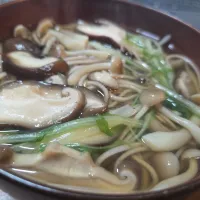 きのこ蕎麦| しあるさん