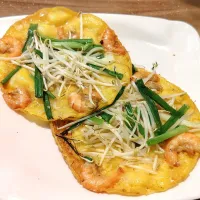 Yummy shrimp crispy ban xeo 🦐😋😍|🍒lynnlicious🍒さん