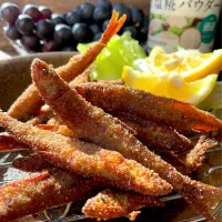 びわ湖でワカサギ掬いからの〜唐揚げ|9421beruさん