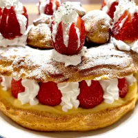 いちごのパリブレスト㊗️成人式|marichさん