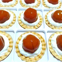 タルトカップに金柑甘露煮入れました|はるみさん