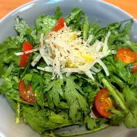 春菊サラダ|じゅんさんさん