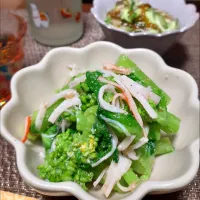 菜の花のゴマわさび和え～✴️|びせんさん