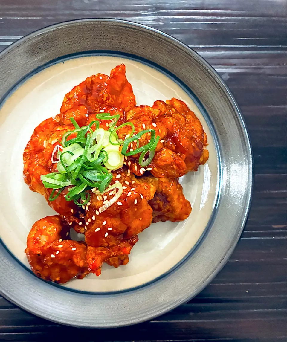 ヤンニョムチキン🌶️|ぽくくんさん