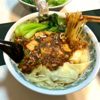 ワンタン入りの痺れる麻婆麺|Takeshi  Nagakiさん