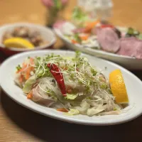 1/12の夕食　焼きビーフン|yoneさん