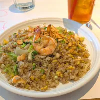 海老のガーリックチャーハン|ちゃんあやさん