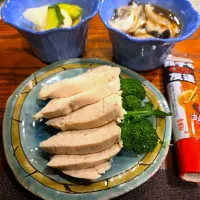 鶏ハムと生牡蠣ポン酢| aoiさん