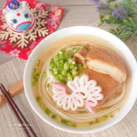 いなり餅うどん|ゆずぽんさん