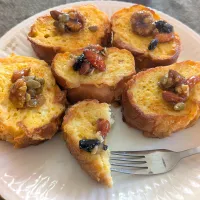 フレンチトースト　ハニーナッツ添え|Halcoさん