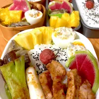 家族お弁当🍱(σ*'3`)σ❤️|ふみぃさん