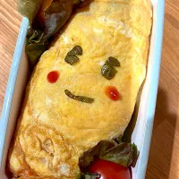 JK弁当 ふなっしー風チキンオム|nao1492さん