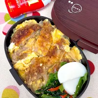 カツ丼弁当|Chiharϋnさん