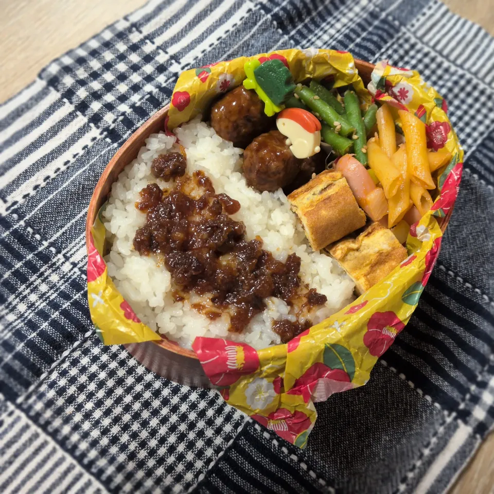 高校生弁当(1月13日)|ゆずうさぎさん