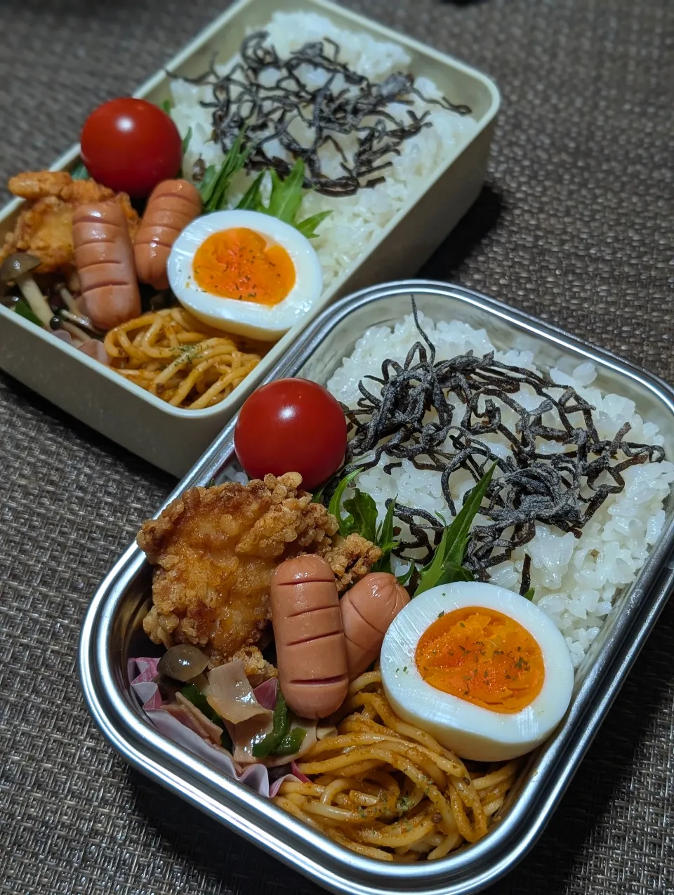 高校生、中学生弁当‪ ·͜·|ゆ☺︎︎さん