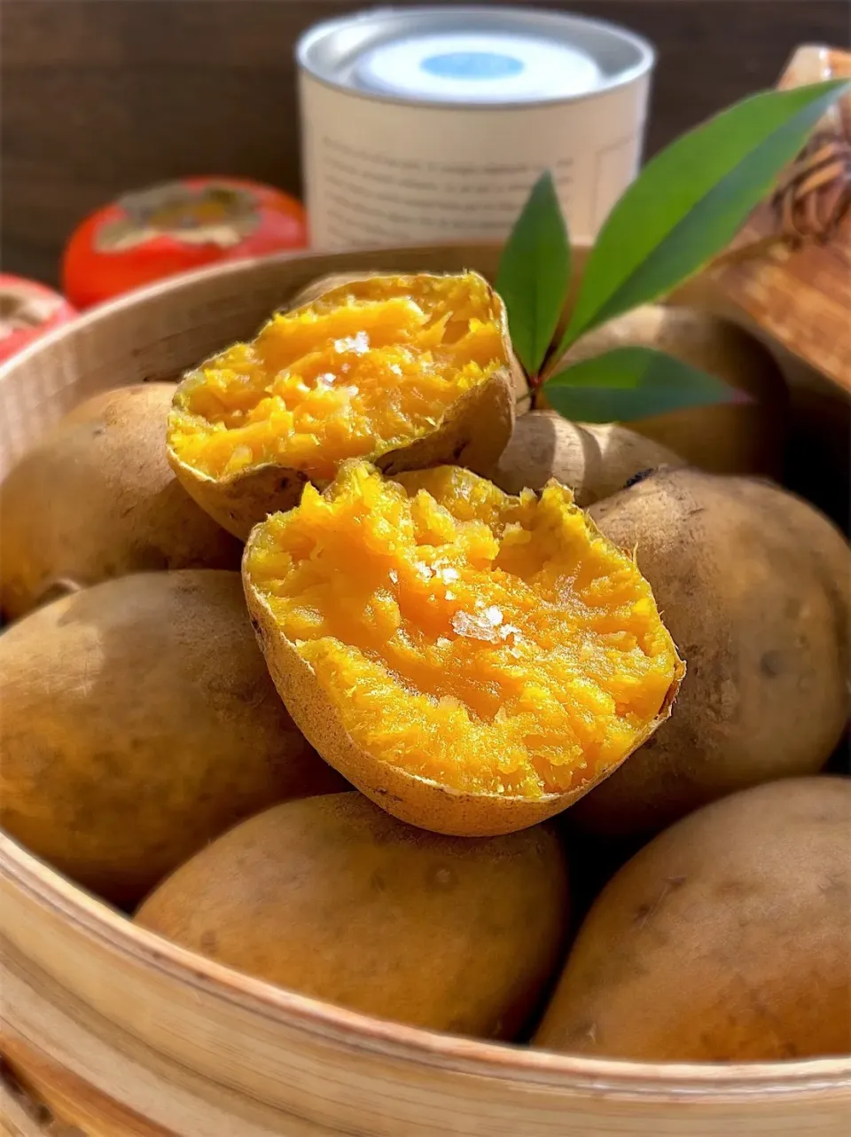 蒸籠で蒸かし芋♨️安納芋|9421beruさん