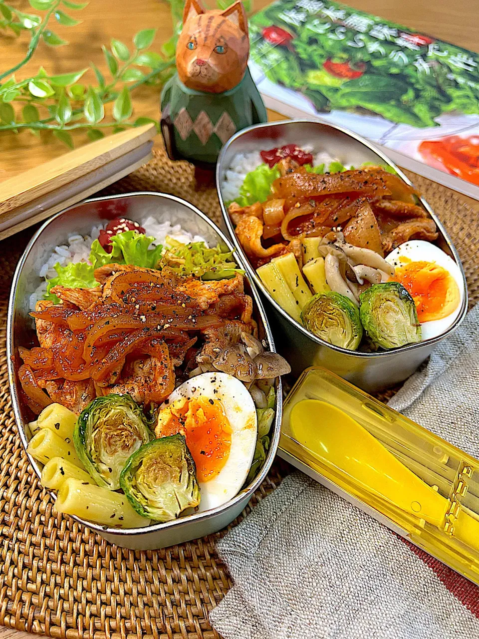 ポークケチャップ弁当|ラゴさん。さん