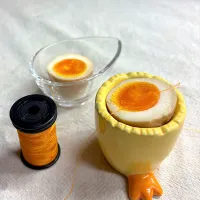 ゆで卵をスパッと|かっちゃん杉さん