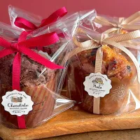 ダブルチョコマフィンと胡桃とレーズンのマフィン|Nキッチンさん