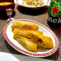 挽き肉と白菜の春巻き| アルティッチョさん