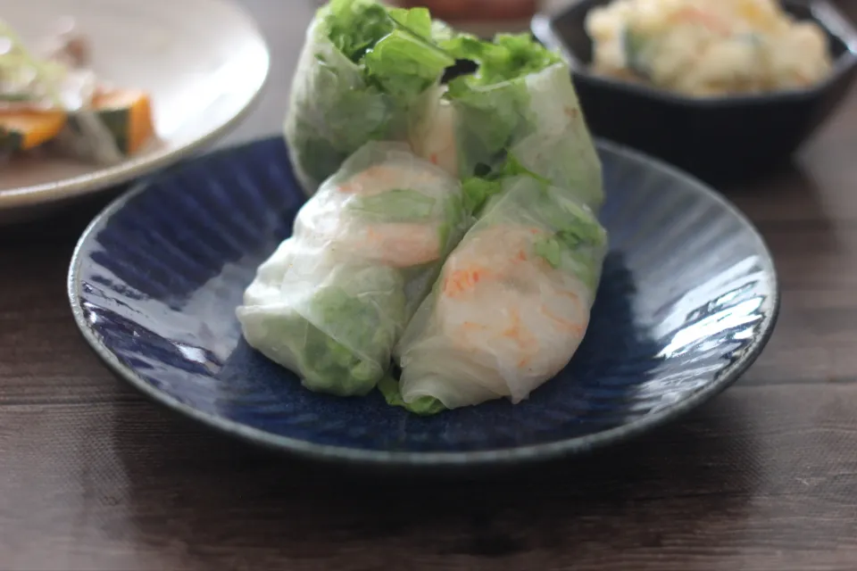 海老の生春巻き|ちいさなしあわせキッチンさん