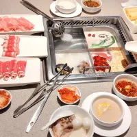 Lunch Haidilao Lotte Mall West Lake Hà Noi new premium shopping mall❤️yummy hotpot pig stomach chicken soup, pork collagen soup, mala milk based soup ♥️|🍒lynnlicious🍒さん
