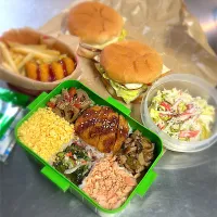 R7.1/13㈫   ·͜·♡ 今日のお弁当 👨🏻‍🍳|hamakoさん