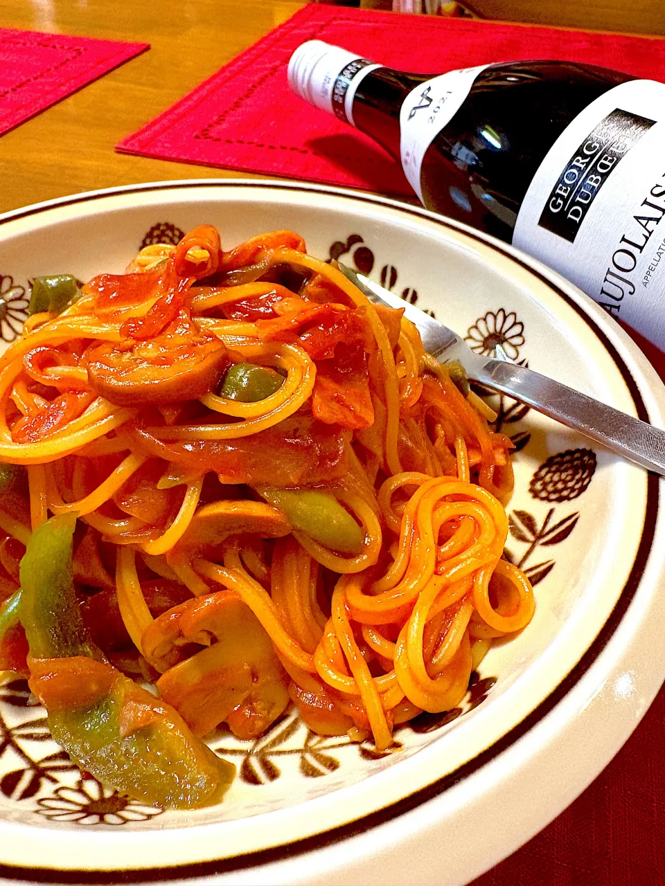 ナポリタン🍝|おかちさん