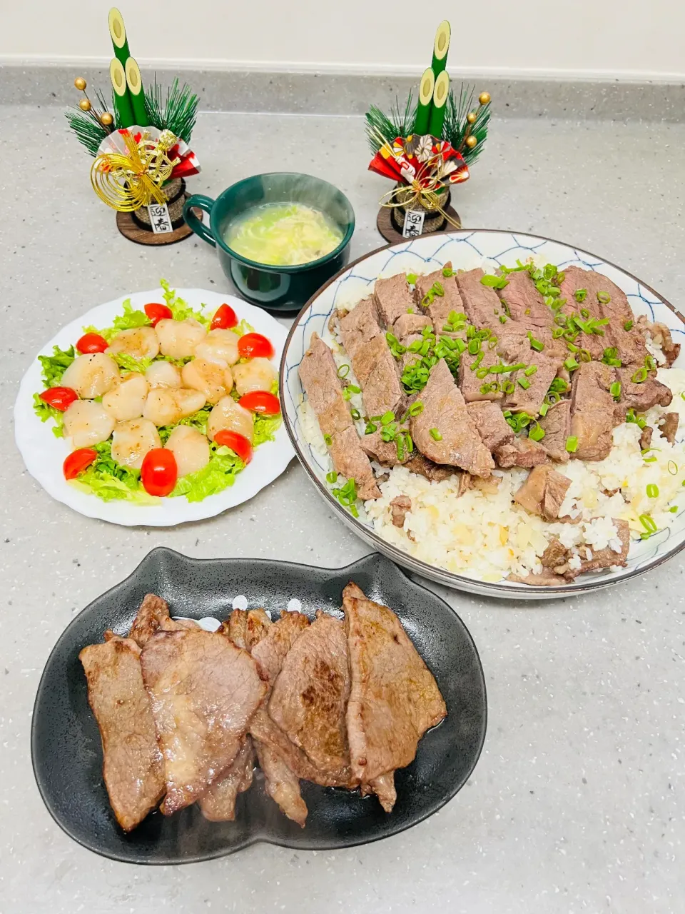 「娘一家が帰る日のお昼ごはん」|バシュランさん