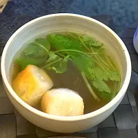 とろろ昆布と三つ葉のお吸物|yokoさん