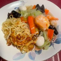 今夜はあんかけ焼きそば|めんちゃんさん