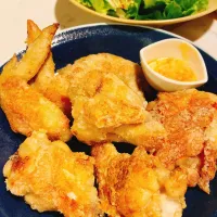 手羽先手羽元の揚げ焼きからあげ