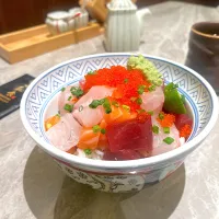 角切鱼生饭|skyblueさん