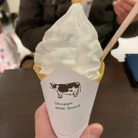 牛乳ソフトと純生クリームのクレープ|Kojiさん