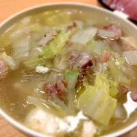 白菜と豚肉の春雨スープ|ともさん