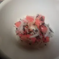 サーモンの塩昆布和え|にんにくと唐辛子が特に好き❤️(元シャリマー)さん