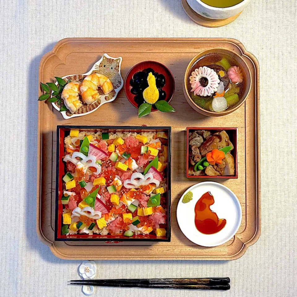 バラちらし寿司の献立|すずさん