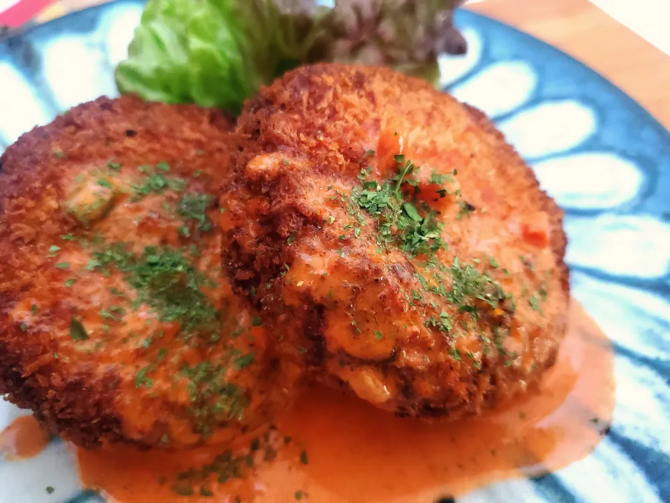 カニ（かま）クリームコロッケ🦀( '༥' )|まぁさん