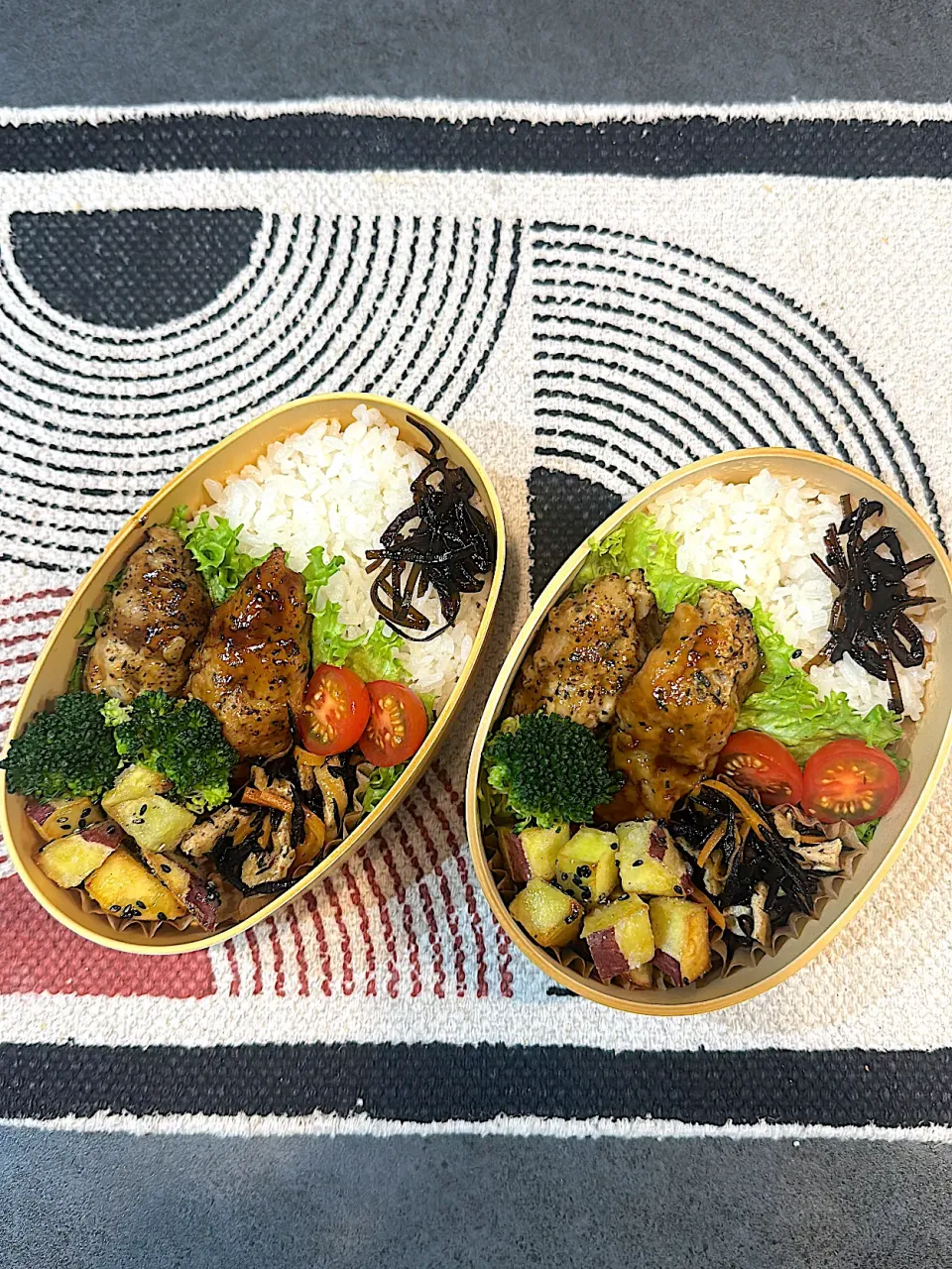 つくね（塩、タレ）弁当♡|fuuum(*☻-☻*)さん