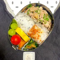 56日目 ネギ塩豚弁当|makamokaさん