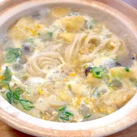 朝うどん鍋🍲|もえさん