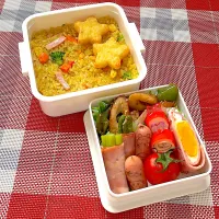 カレー炒飯弁当|めいさん