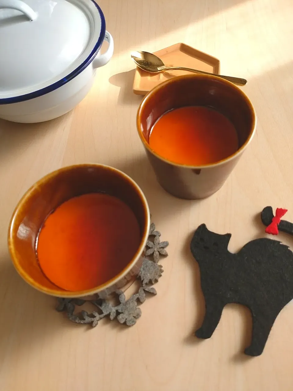 たまご1つで蒸しプリン|みりさん