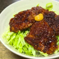 パパ作🥸揚げないチキンソースカツ丼|ぱんだのままんさん